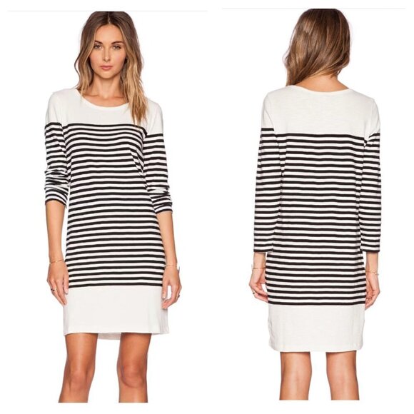 Joie Pentea B Striped 3/4 Sleeve Shift T-shirt Dress, size Small - Picture 13 of 13